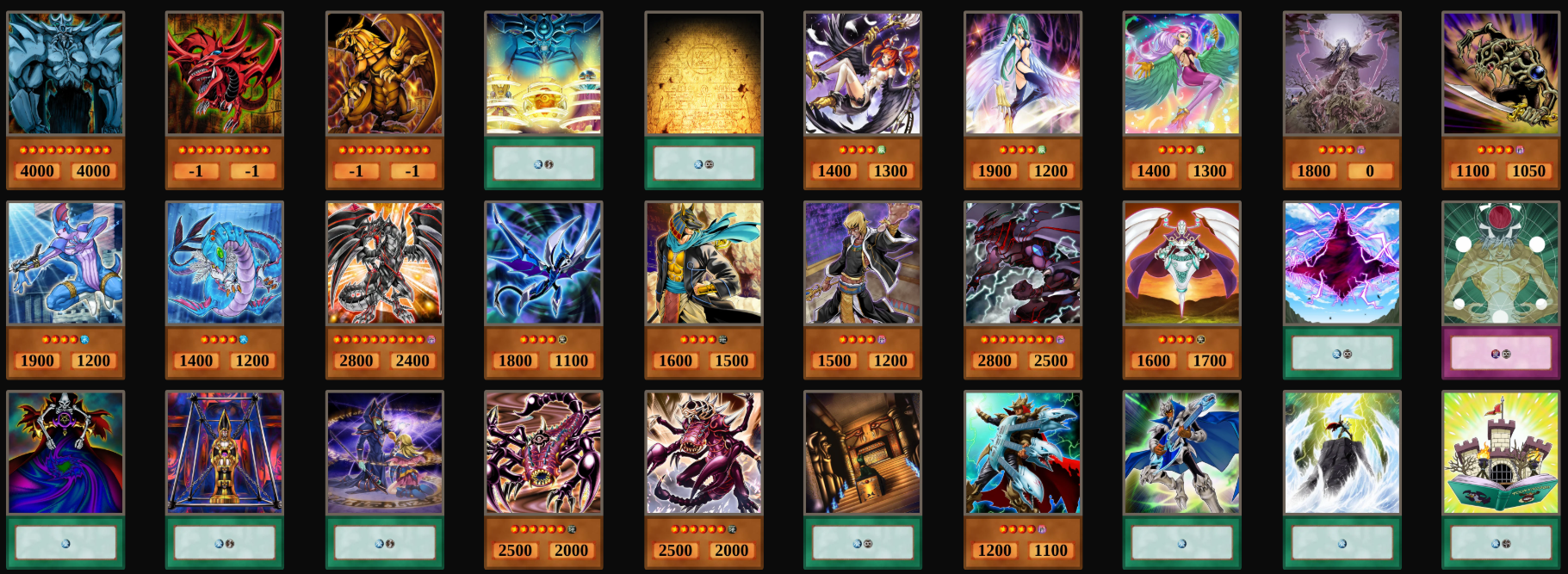 Classic Extended cardpool